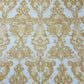 Damask Embroidered Lace Fabric 54” Wide| New Creations Fabric & Foam Inc. - New Creations Fabric & Foam Inc