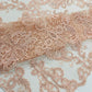 Damask Embroidered Lace Fabric 54” Wide| New Creations Fabric & Foam Inc. - New Creations Fabric & Foam Inc