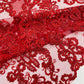 Damask Embroidered Lace Fabric 54” Wide| New Creations Fabric & Foam Inc. - New Creations Fabric & Foam Inc