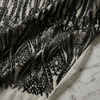 Damask Sequin Stretch Mesh Fabric by the Yard 54” Wide – Floral Iridescent Sequin Fabric for Prom Dresses, Evening Gowns, Bridal Wear & Luxury Fashion - New Creations Fabric & Foam Inc