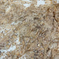 Damask Wing Design Embroidered Heavy Beaded Lace on 54" Mesh Fabric. - New Creations Fabric & Foam Inc