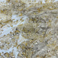 Damask Wing Design Embroidered Heavy Beaded Lace on 54" Mesh Fabric. - New Creations Fabric & Foam Inc