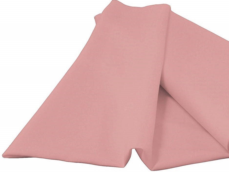 Dusty Rose 58/59" Wide 100% Premium Woven Polyester Poplin Fabric By The Yard - New Creations Fabric & Foam Inc