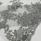 Eva Luxury Beaded Floral Lace 54” Wide| New Creations Fabric & Foam Inc. - New Creations Fabric & Foam Inc