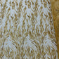 FANCY BEADED LACE ON MESH FABRIC (By The Yard) - New Creations Fabric & Foam Inc