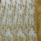 FANCY BEADED LACE ON MESH FABRIC (By The Yard) - New Creations Fabric & Foam Inc