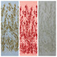 FANCY BEADED LACE ON MESH FABRIC (By The Yard) - New Creations Fabric & Foam Inc