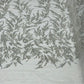 FASHION BEADED LACE ON GLITTER MESH FABRIC (By The Yard) - New Creations Fabric & Foam Inc
