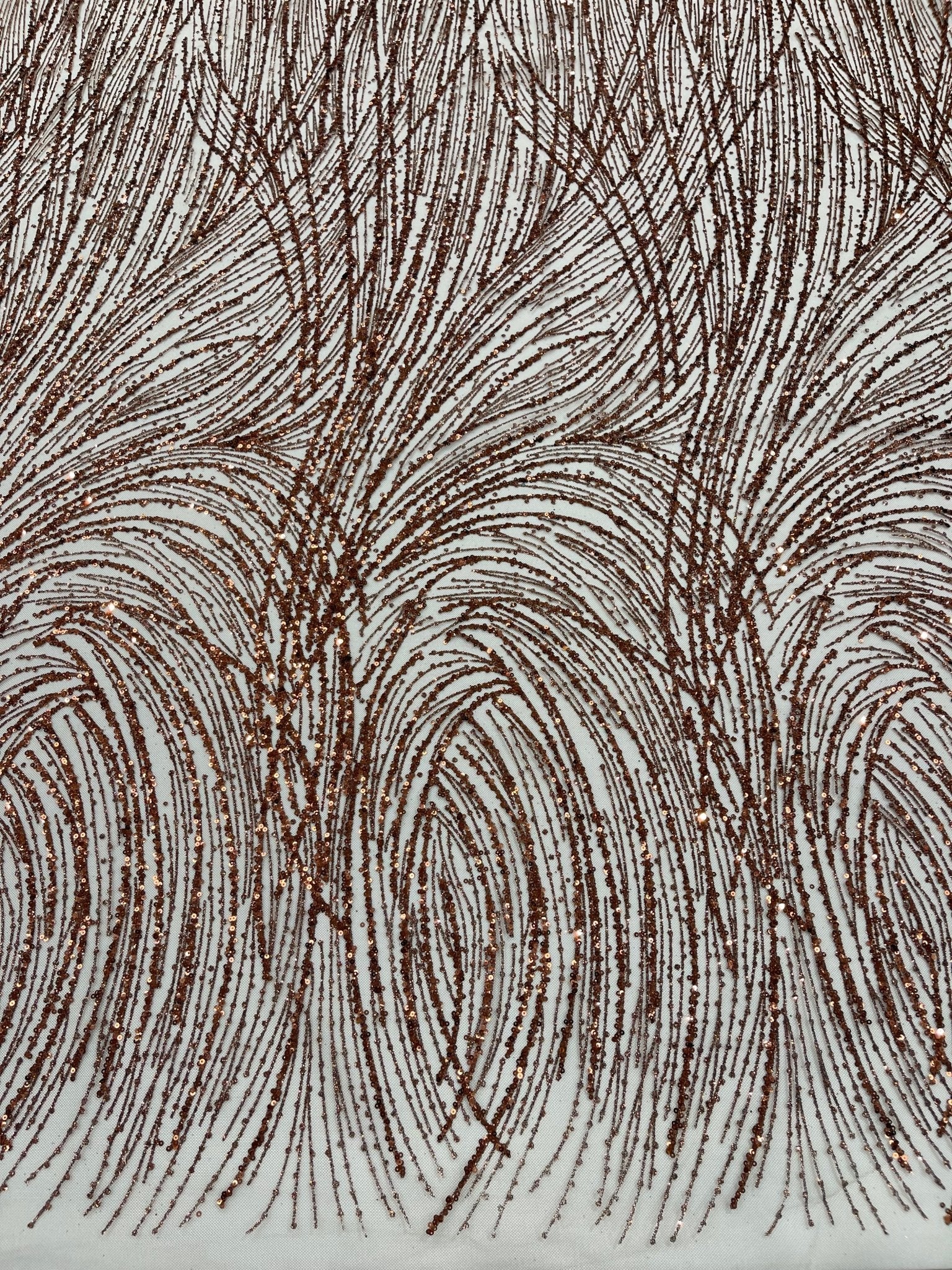 Fashion Glitter Design On A Mesh Lace 54” Wide| New Creations Fabric & Foam Inc. - New Creations Fabric & Foam Inc