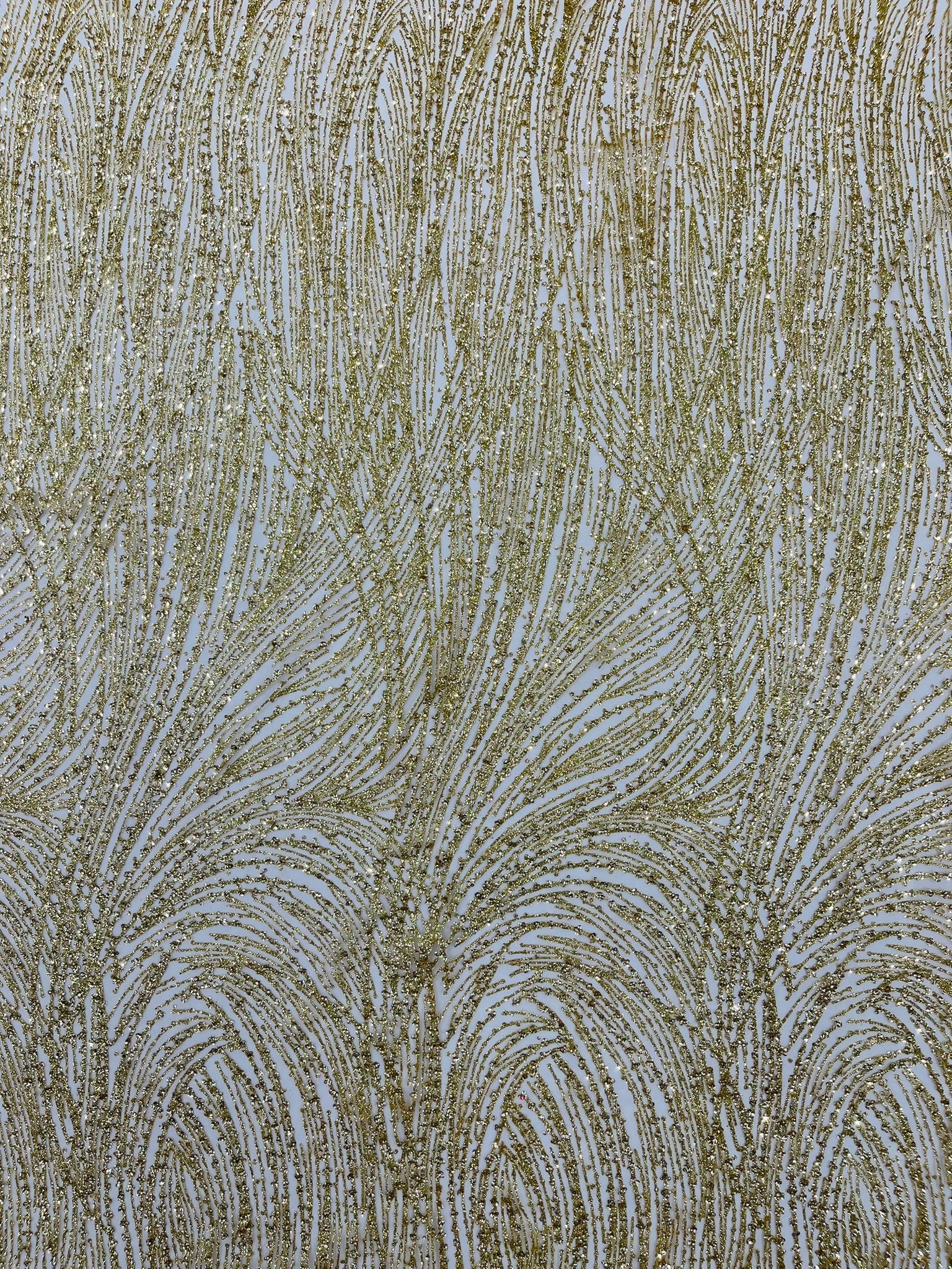 Fashion Glitter Design On A Mesh Lace Fabric| New Creations Fabric & Foam Inc. - New Creations Fabric & Foam Inc