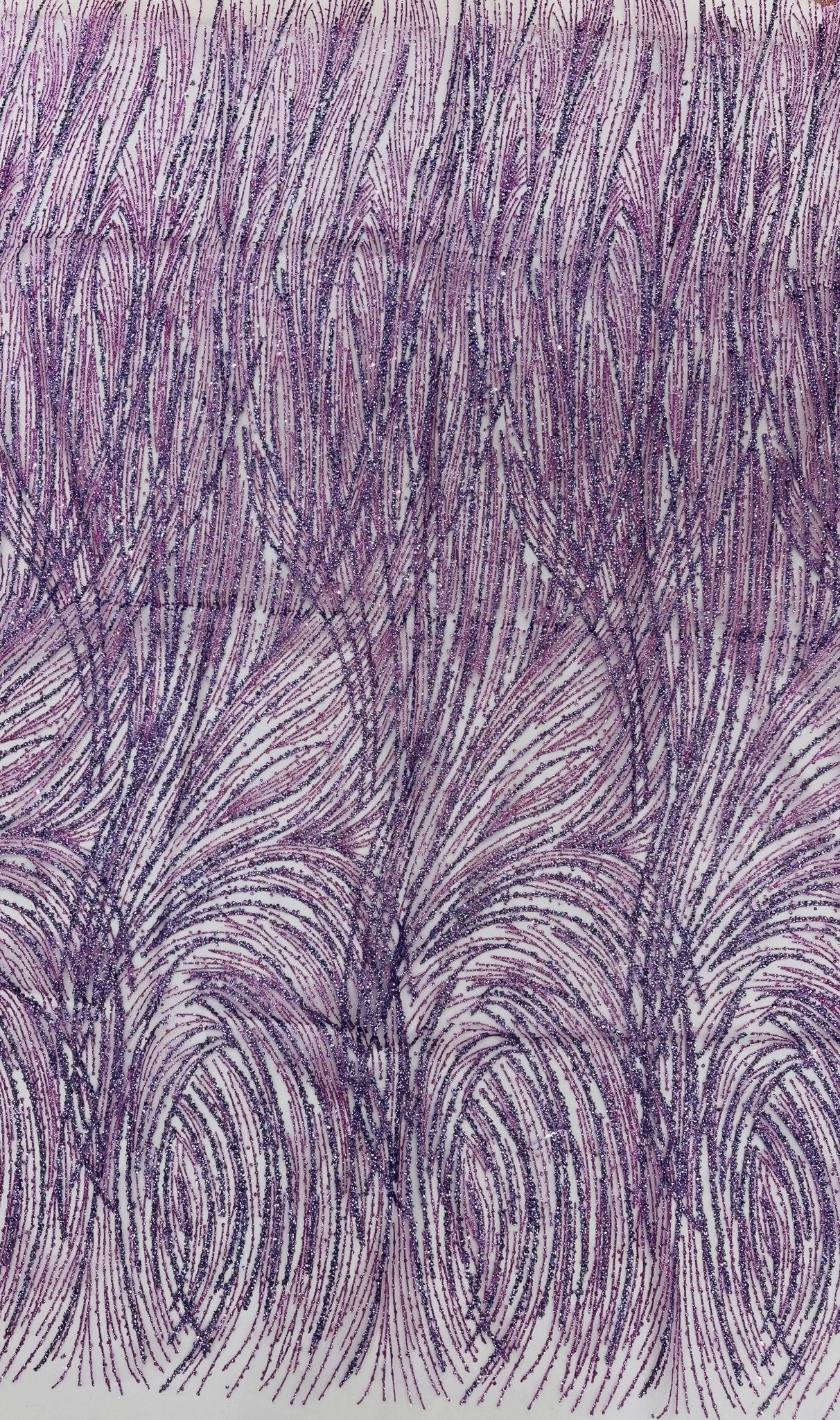 Fashion Glitter Design On A Mesh Lace Fabric| New Creations Fabric & Foam Inc. - New Creations Fabric & Foam Inc