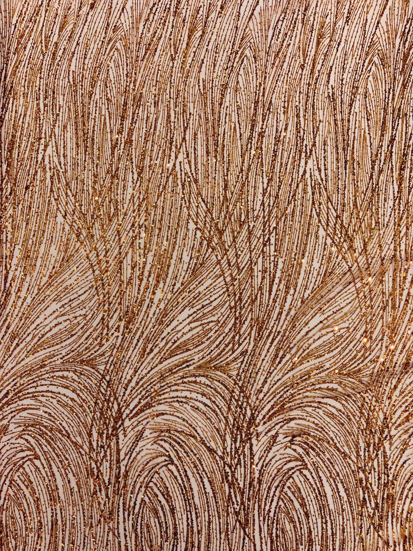 Fashion Glitter Design On A Mesh Lace Fabric| New Creations Fabric & Foam Inc. - New Creations Fabric & Foam Inc