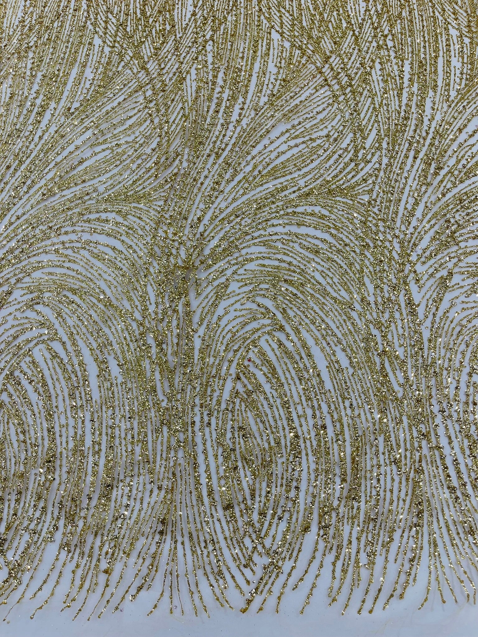 Fashion Glitter Design On A Mesh Lace Fabric| New Creations Fabric & Foam Inc. - New Creations Fabric & Foam Inc