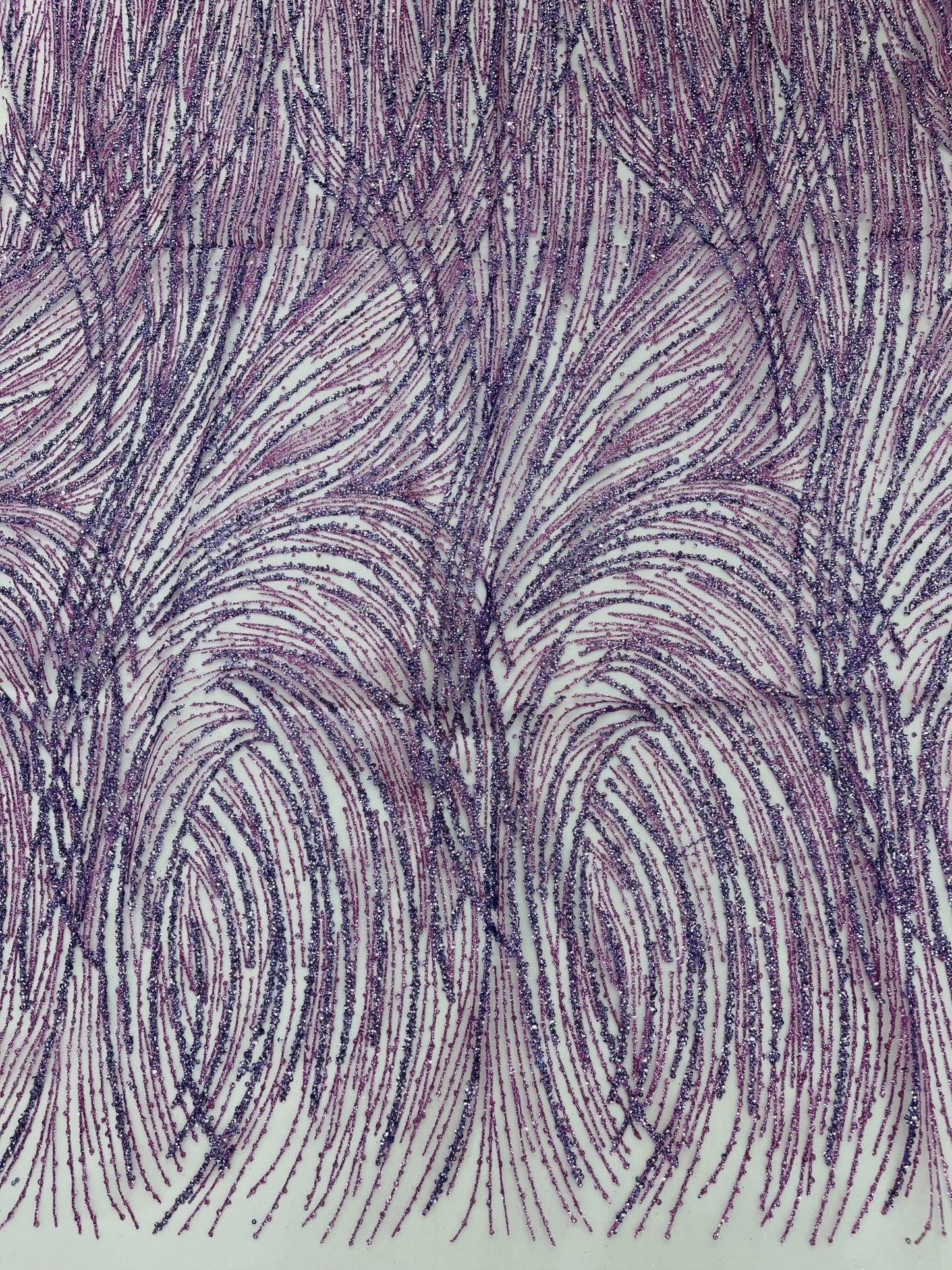 Fashion Glitter Design On A Mesh Lace Fabric| New Creations Fabric & Foam Inc. - New Creations Fabric & Foam Inc