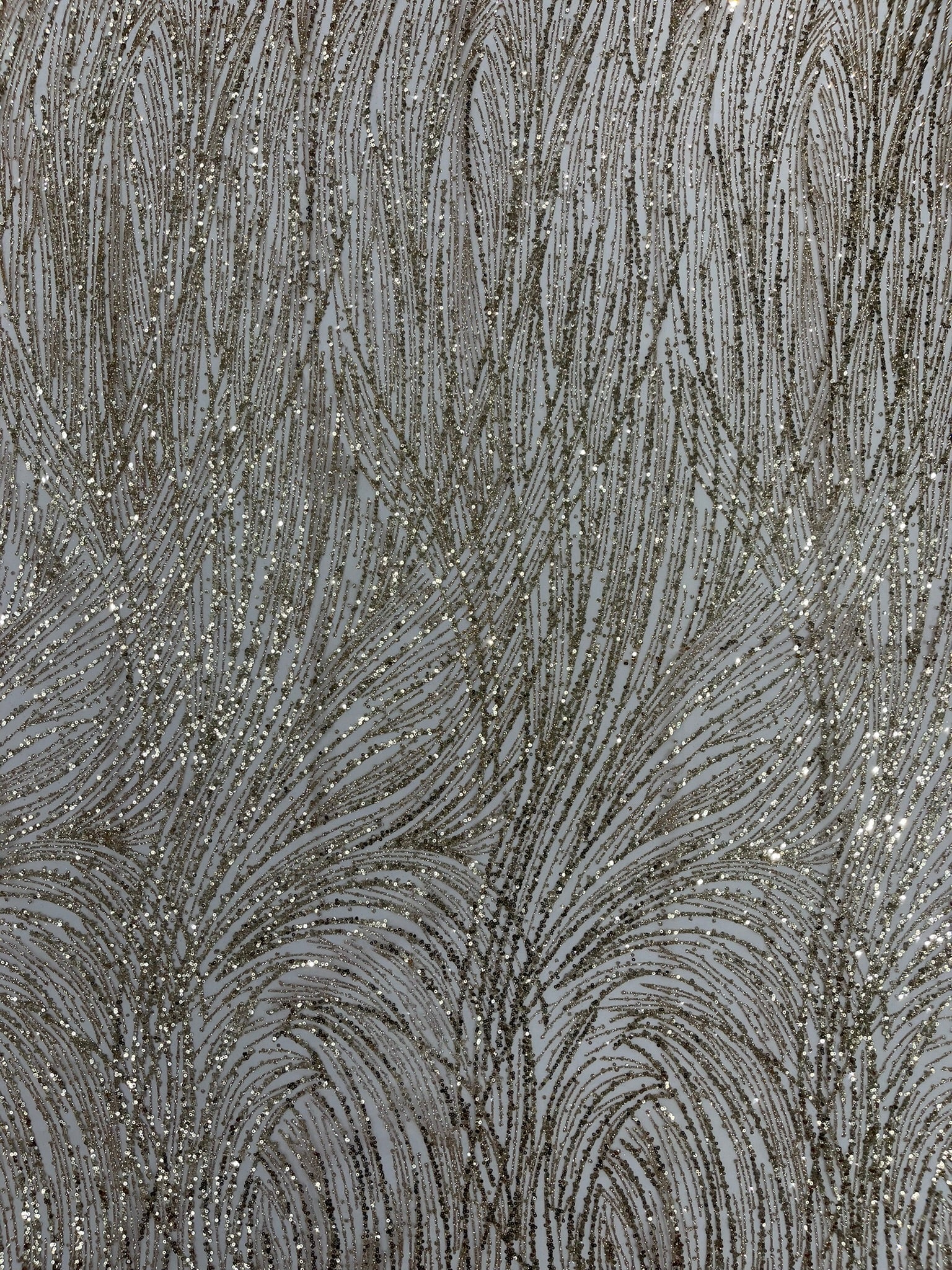 Fashion Glitter Design On A Mesh Lace Fabric| New Creations Fabric & Foam Inc. - New Creations Fabric & Foam Inc