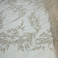 FASHION VINE BEADED LACE ON A MESH FABRIC (By The Yard) - New Creations Fabric & Foam Inc