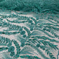 Feather and Vine Beaded Lace Fabric 54” Wide| New Creations Fabric & Foam Inc. - New Creations Fabric & Foam Inc