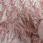 Feather and Vine Beaded Lace Fabric 54” Wide| New Creations Fabric & Foam Inc. - New Creations Fabric & Foam Inc