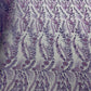 Feather and Vine Beaded Lace Fabric 54” Wide| New Creations Fabric & Foam Inc. - New Creations Fabric & Foam Inc
