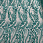 Feather and Vine Beaded Lace Fabric 54” Wide| New Creations Fabric & Foam Inc. - New Creations Fabric & Foam Inc