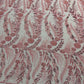 Feather and Vine Beaded Lace Fabric 54” Wide| New Creations Fabric & Foam Inc. - New Creations Fabric & Foam Inc