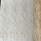 FEATHER BEADED LACE ON MESH FABRIC (By The Yard) - New Creations Fabric & Foam Inc