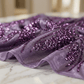 Feather Damask Sequin Stretch Mesh Fabric by the Yard 54” Wide – Iridescent Floral Sequin Fabric for Prom Dresses, Bridal Gowns & Luxury Fashion - New Creations Fabric & Foam Inc