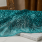 Feather Damask Sequin Stretch Mesh Fabric by the Yard 54” Wide – Iridescent Floral Sequin Fabric for Prom Dresses, Bridal Gowns & Luxury Fashion - New Creations Fabric & Foam Inc