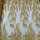 FIESTA BEADED LACE ON MESH FABRIC (By The Yard) - New Creations Fabric & Foam Inc