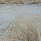 FIESTA BEADED LACE ON MESH FABRIC (By The Yard) - New Creations Fabric & Foam Inc