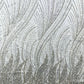 Flame Fashion Beaded Lace Fabric| Prom| Wedding| By The Yard. - New Creations Fabric & Foam Inc
