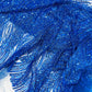 Flame Fashion Beaded Lace Fabric| Prom| Wedding| By The Yard. - New Creations Fabric & Foam Inc
