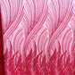 Flame Fashion Beaded Lace Fabric| Prom| Wedding| By The Yard. - New Creations Fabric & Foam Inc