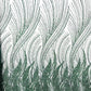 Flame Fashion Beaded Lace Fabric| Prom| Wedding| By The Yard. - New Creations Fabric & Foam Inc