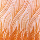 Flame Fashion Beaded Lace Fabric| Prom| Wedding| By The Yard. - New Creations Fabric & Foam Inc