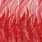 Flame Fashion Beaded Lace Fabric| Prom| Wedding| By The Yard. - New Creations Fabric & Foam Inc