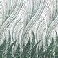 Flame Fashion Beaded Lace Fabric| Prom| Wedding| By The Yard. - New Creations Fabric & Foam Inc