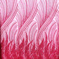 Flame Fashion Beaded Lace Fabric| Prom| Wedding| By The Yard. - New Creations Fabric & Foam Inc