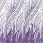 Flame Fashion Beaded Lace Fabric| Prom| Wedding| By The Yard. - New Creations Fabric & Foam Inc