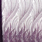 Flame Fashion Beaded Lace Fabric| Prom| Wedding| By The Yard. - New Creations Fabric & Foam Inc