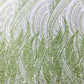 Flame Fashion Beaded Lace Fabric| Prom| Wedding| By The Yard. - New Creations Fabric & Foam Inc