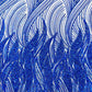 Flame Fashion Beaded Lace Fabric| Prom| Wedding| By The Yard. - New Creations Fabric & Foam Inc