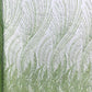 Flame Fashion Beaded Lace Fabric| Prom| Wedding| By The Yard. - New Creations Fabric & Foam Inc