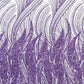 Flame Fashion Beaded Lace Fabric| Prom| Wedding| By The Yard. - New Creations Fabric & Foam Inc