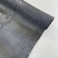 FLORIDA VEGGAN FAUX CROCODILE 3D TWO TONE VINYL FABRIC (by the yard) - New Creations Fabric & Foam Inc