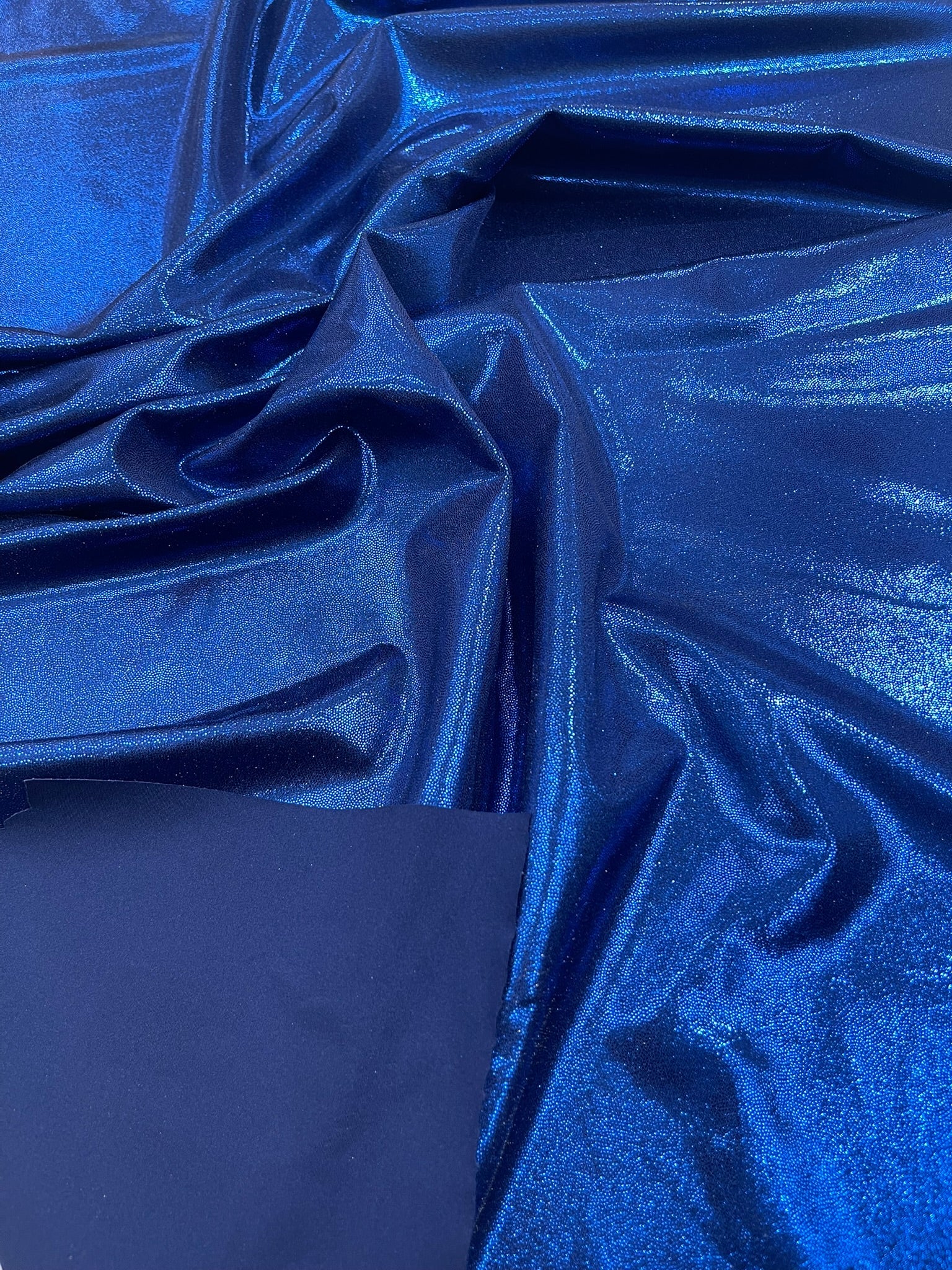 Foggy All Over Foil Metallic Nylon Spandex 4 Way Stretch| New Creations Fabric & Foam Inc. - New Creations Fabric & Foam Inc