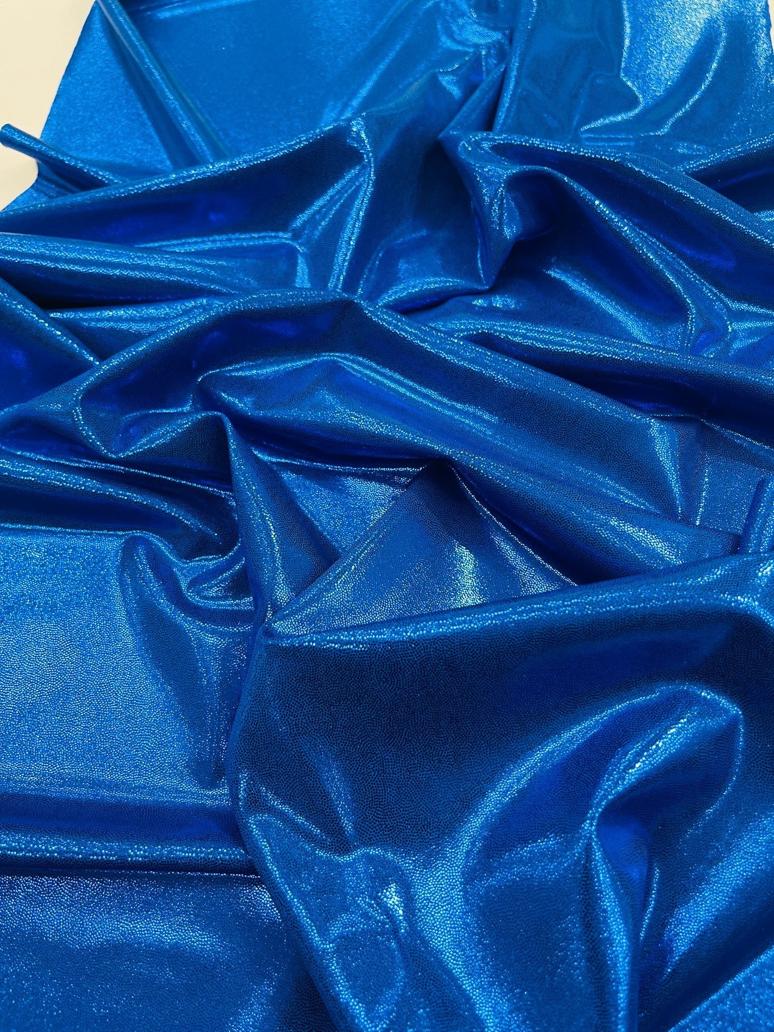 Foggy All Over Foil Metallic Nylon Spandex 4 Way Stretch| New Creations Fabric & Foam Inc. - New Creations Fabric & Foam Inc