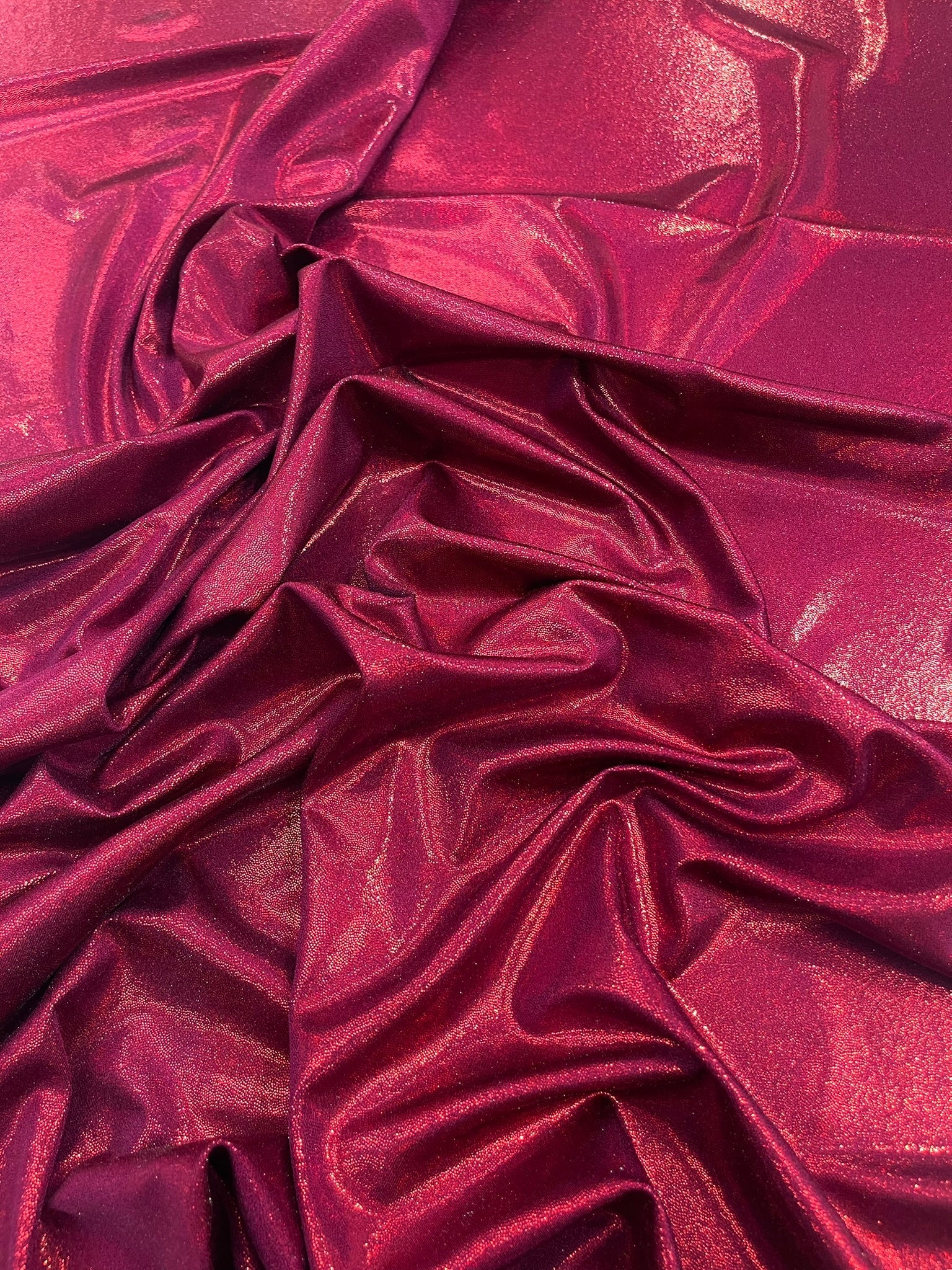 Foggy All Over Foil Metallic Nylon Spandex 4 Way Stretch| New Creations Fabric & Foam Inc. - New Creations Fabric & Foam Inc
