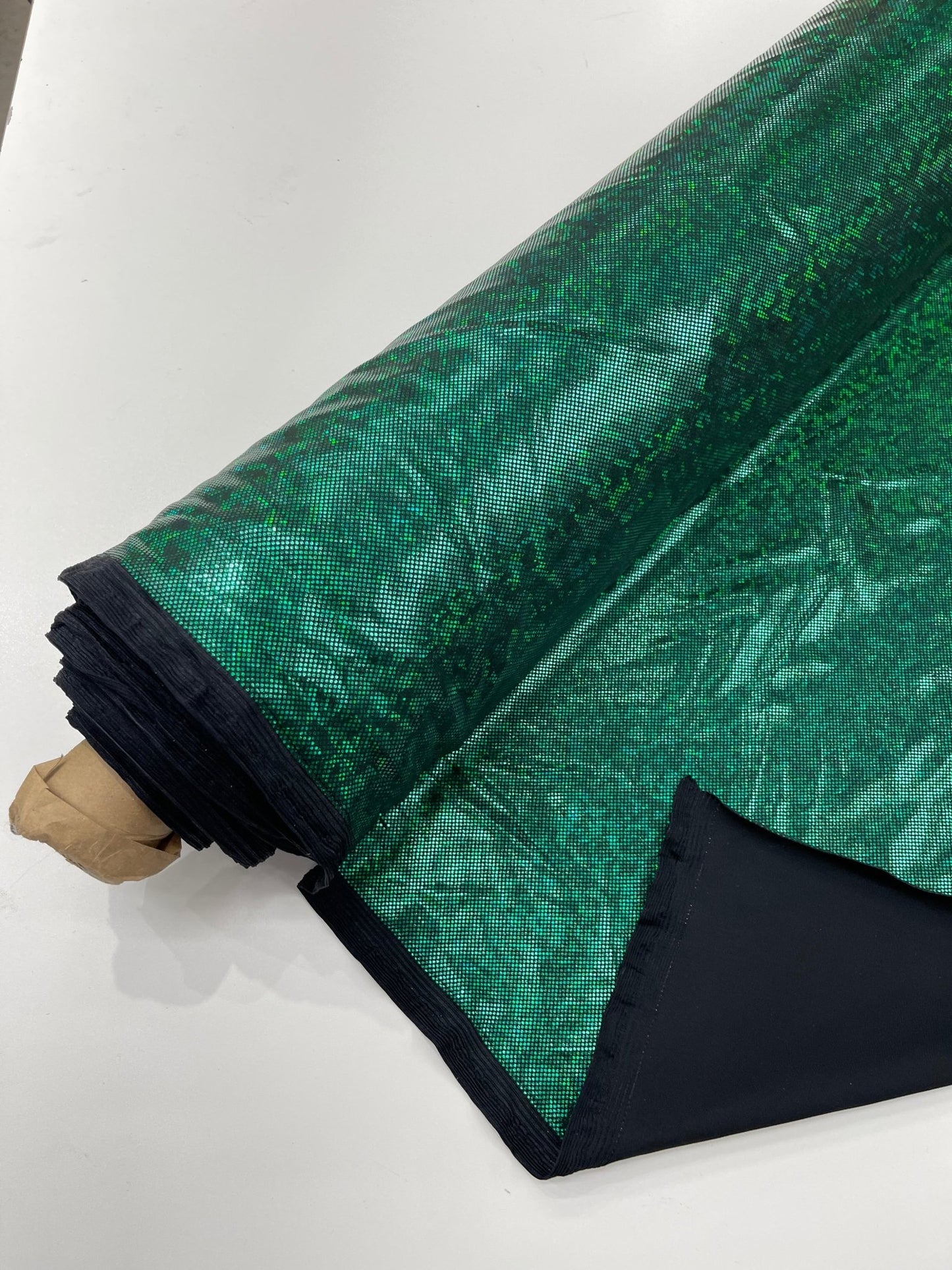FOGGY SHATTERED GLASS FOIL SPANDEX FABRIC (by the yard) - New Creations Fabric & Foam Inc