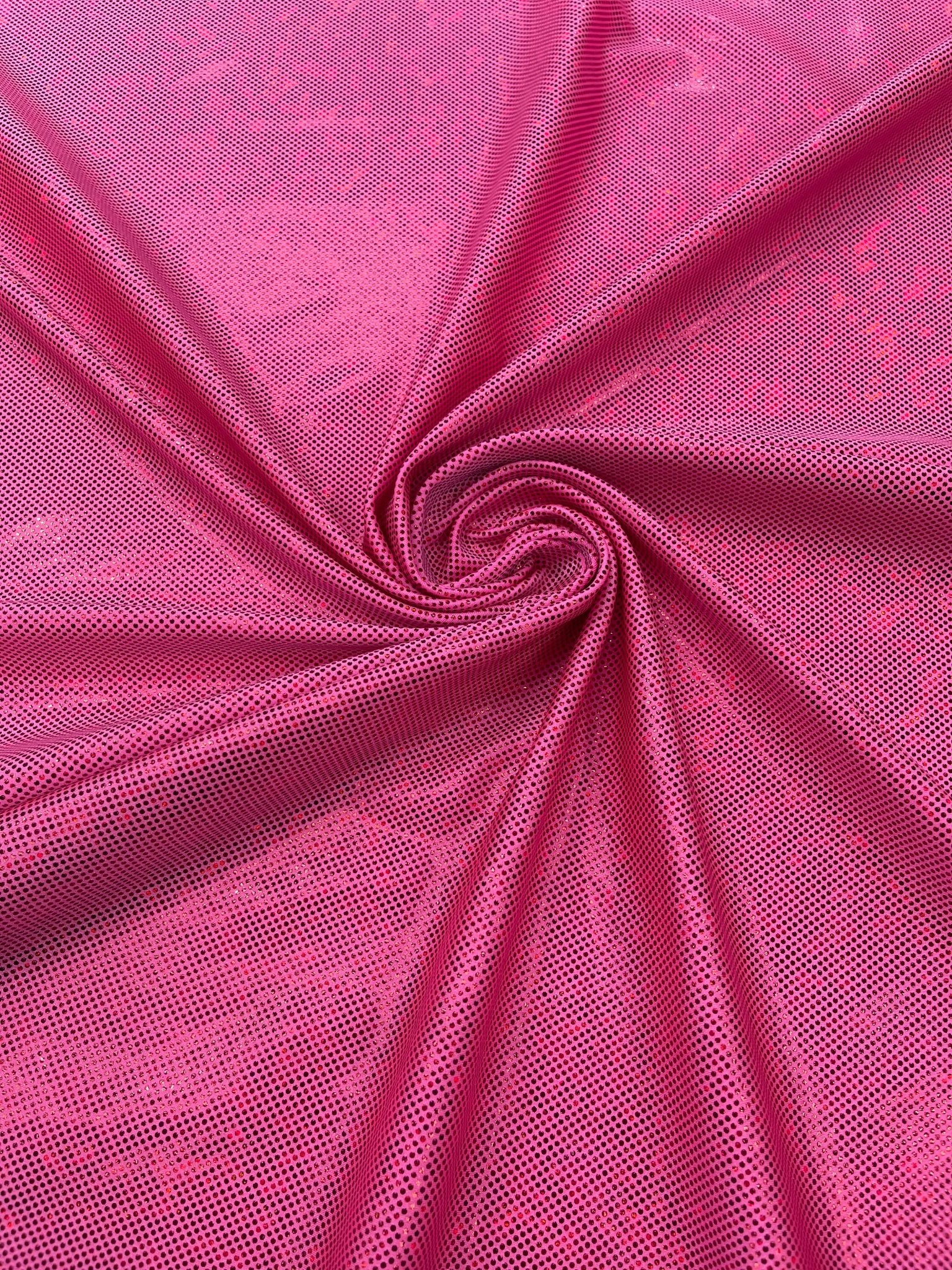FOGGY SHATTERED GLASS FOIL SPANDEX FABRIC (by the yard) - New Creations Fabric & Foam Inc